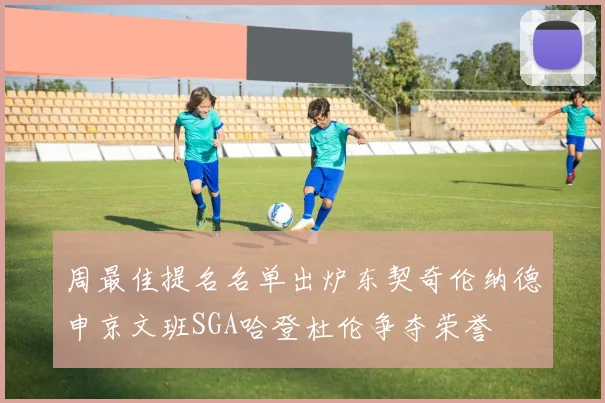 周最佳提名名单出炉东契奇伦纳德申京文班SGA哈登杜伦争夺荣誉